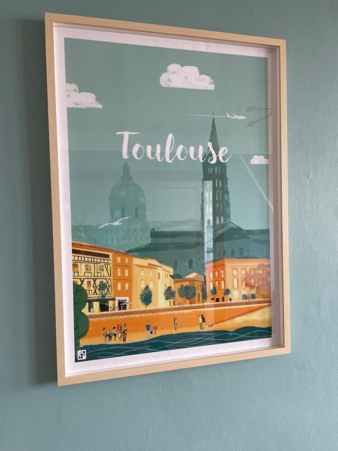 Les Toits De Toulouse - T3 & Garage Daire Dış mekan fotoğraf